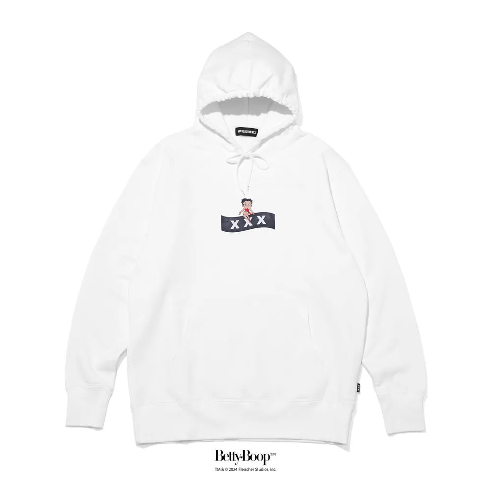 GOD SELECTION XXX / × BETTY BOOP HOODIE (GX-A24-BBHD-01)