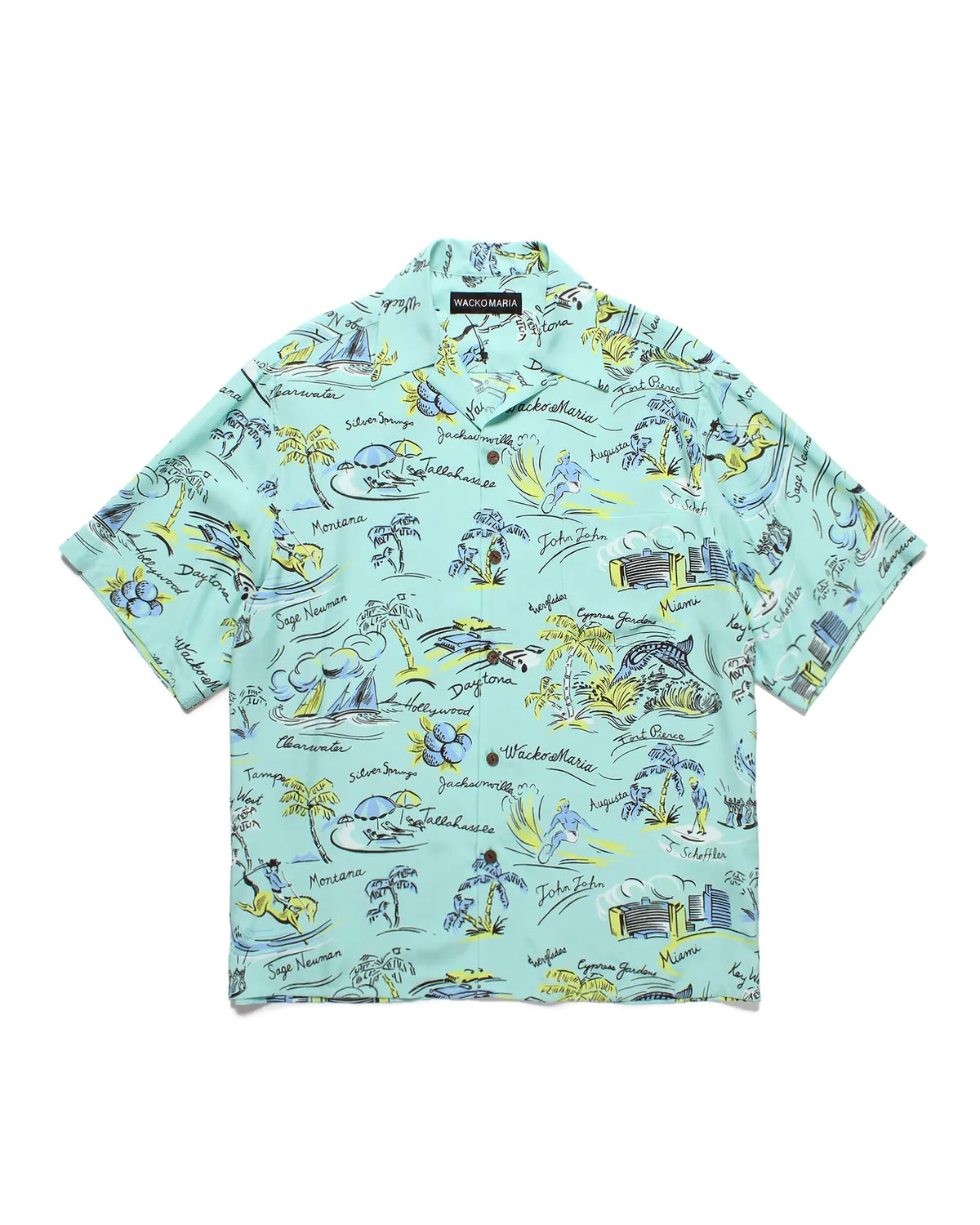 WACKO MARIA / HAWAIIAN SHIRT S/S -TYPE2- (25SS-WMS-HI02)