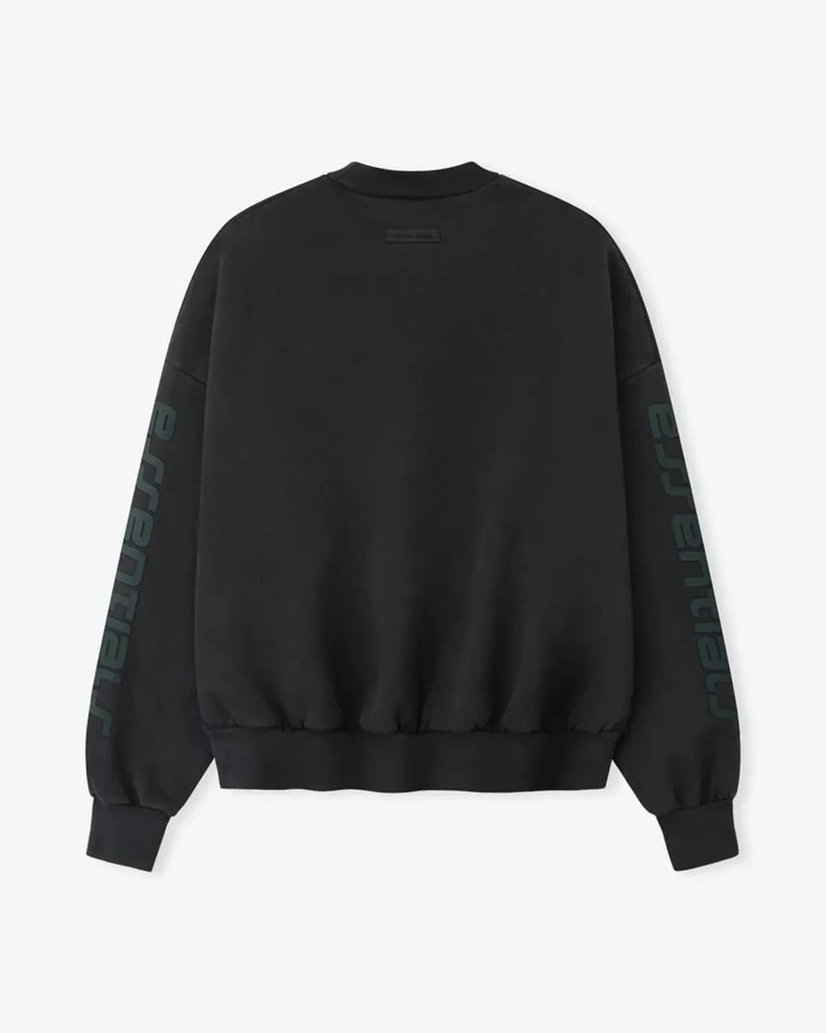 ESSENTIALS / Heavy Fleece Cropped Relaxed Sweatshirt (192HO256891F)