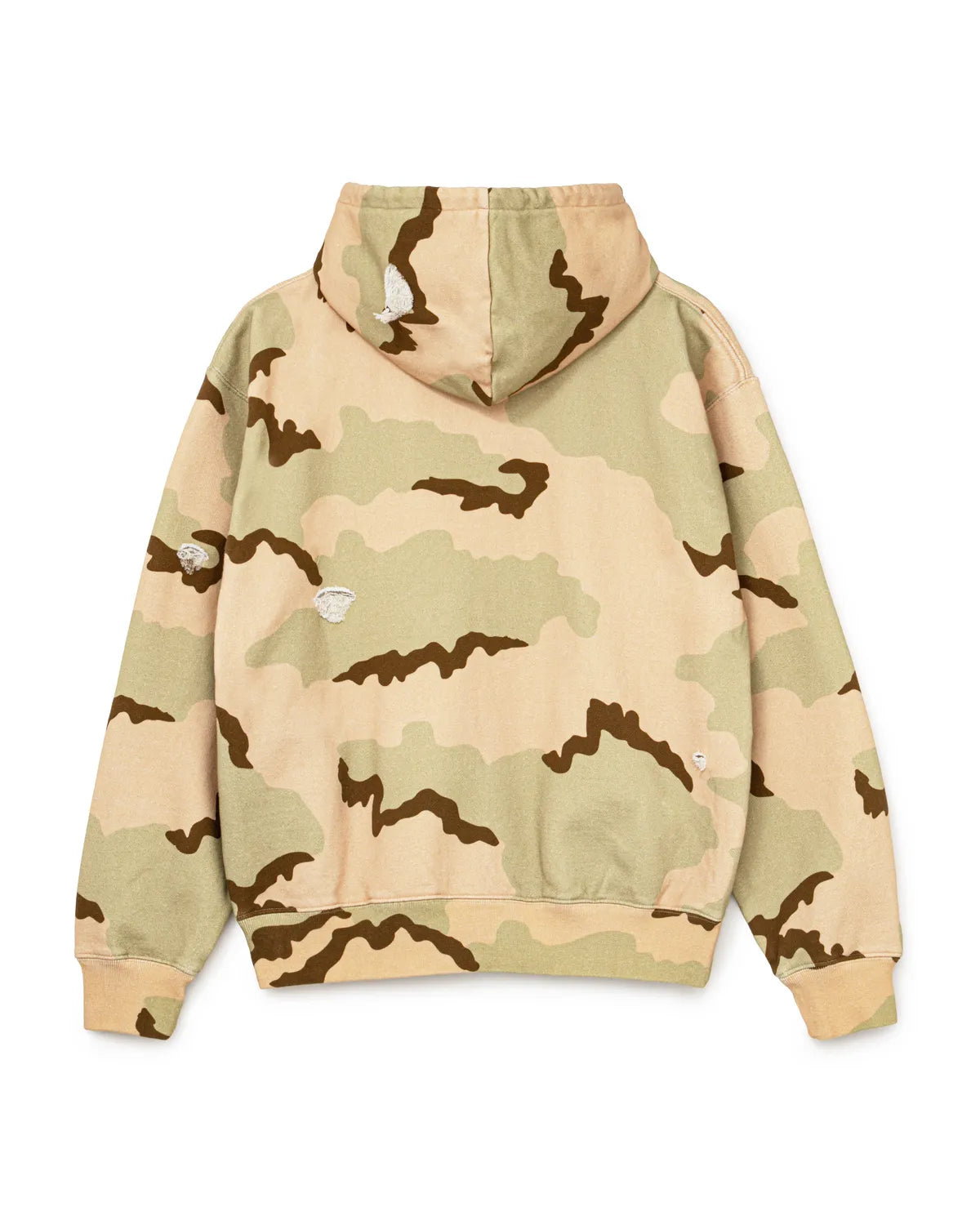 BoTT / Henley-Neck Camo Hoodie