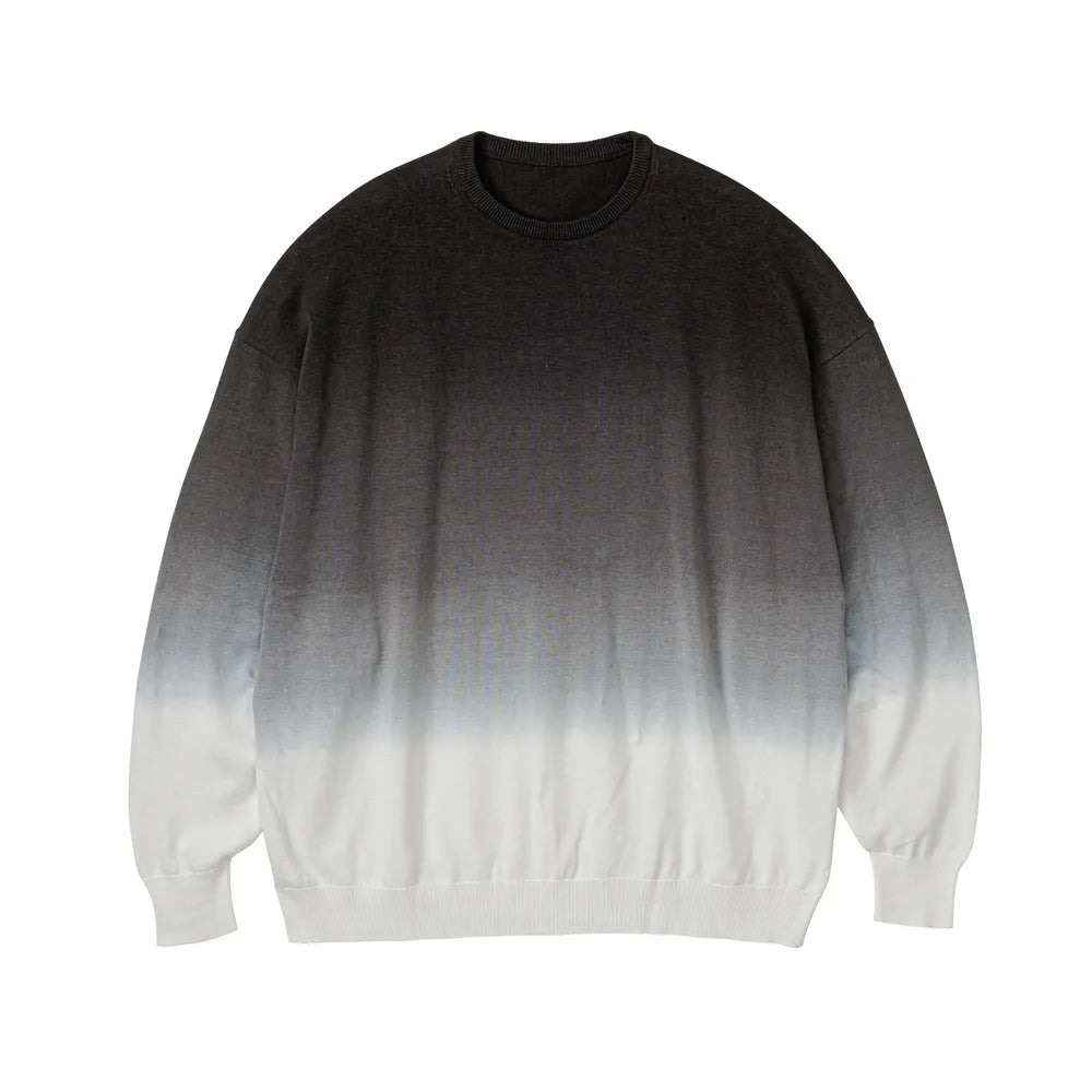 Graphpaper の Piece Dyed High Gauge Knit Oversized Crew Neck
