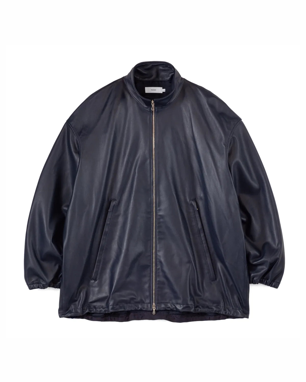 Graphpaper(グラフペーパー)/ Lamb Leather Track Blouson | 公式 Graphpaper(グラフペーパー)/ Lamb Leather Track Blouson | 公式