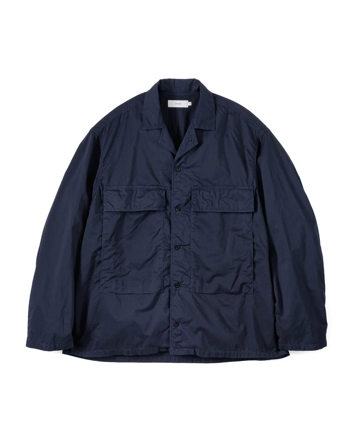 Graphpaper / Garment Dyed Typewriter Fatigue Shirt (GM253-50101B)