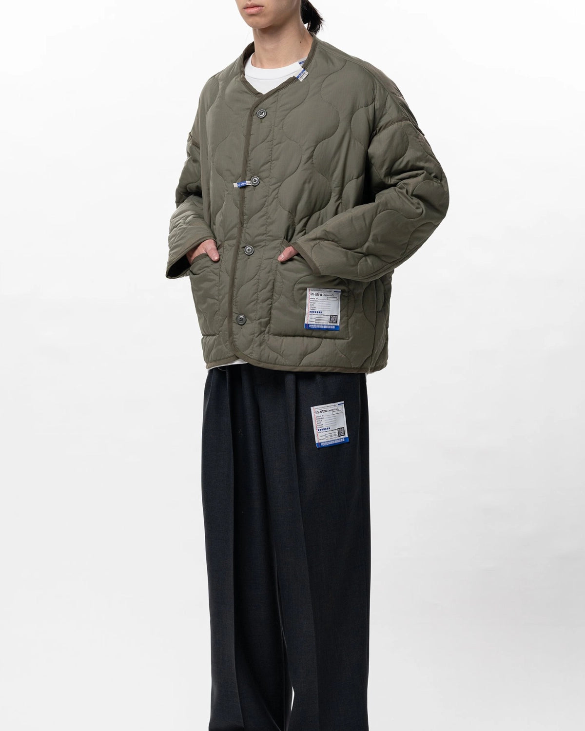 Maison MIHARA YASUHIRO in・stru(men-tal). / Ripstop Liner Quilt Jacket (I16BL061)