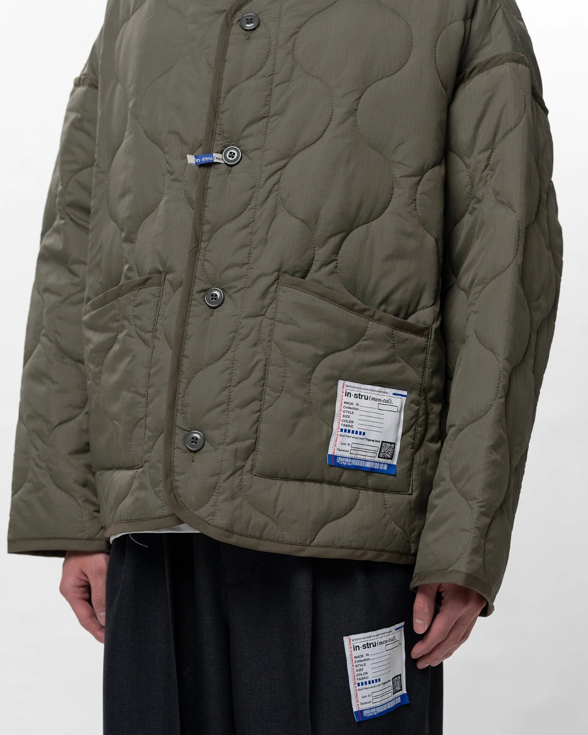 Maison MIHARA YASUHIRO in・stru(men-tal). / Ripstop Liner Quilt Jacket (I16BL061)