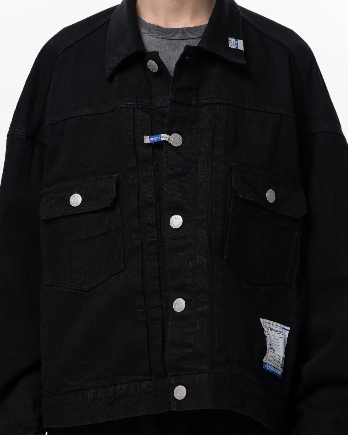 Maison MIHARA YASUHIRO in・stru(men-tal). / One Washed Selvage Denim Jacket (I16BL071)