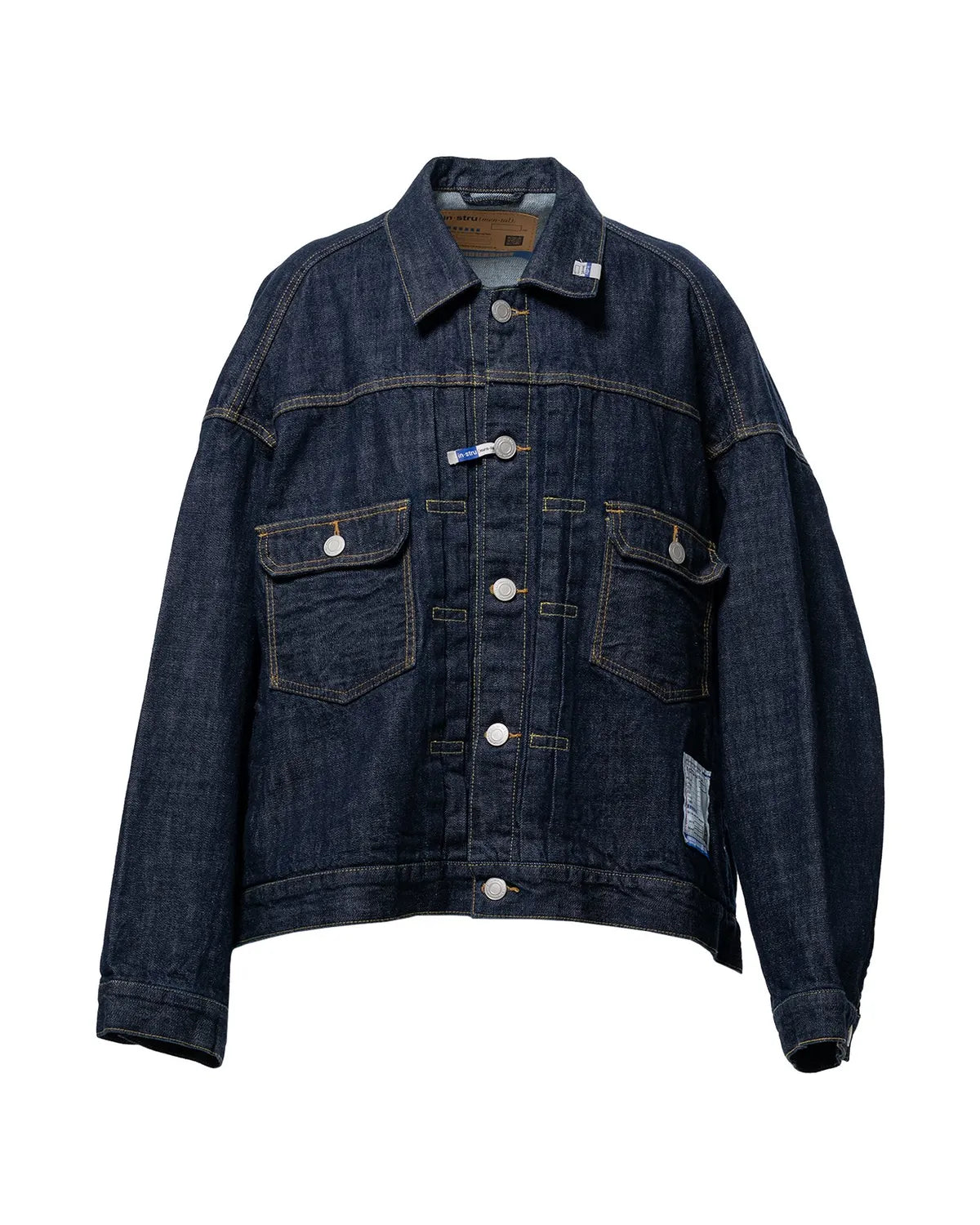 Maison MIHARA YASUHIRO in・stru(men-tal). / One Washed Selvage Denim Jacket (I16BL071)