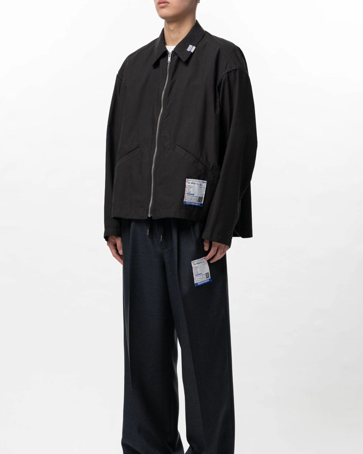 Maison MIHARA YASUHIRO in・stru(men-tal). / W/R Back Twill Zip Jacket (I16BL092)