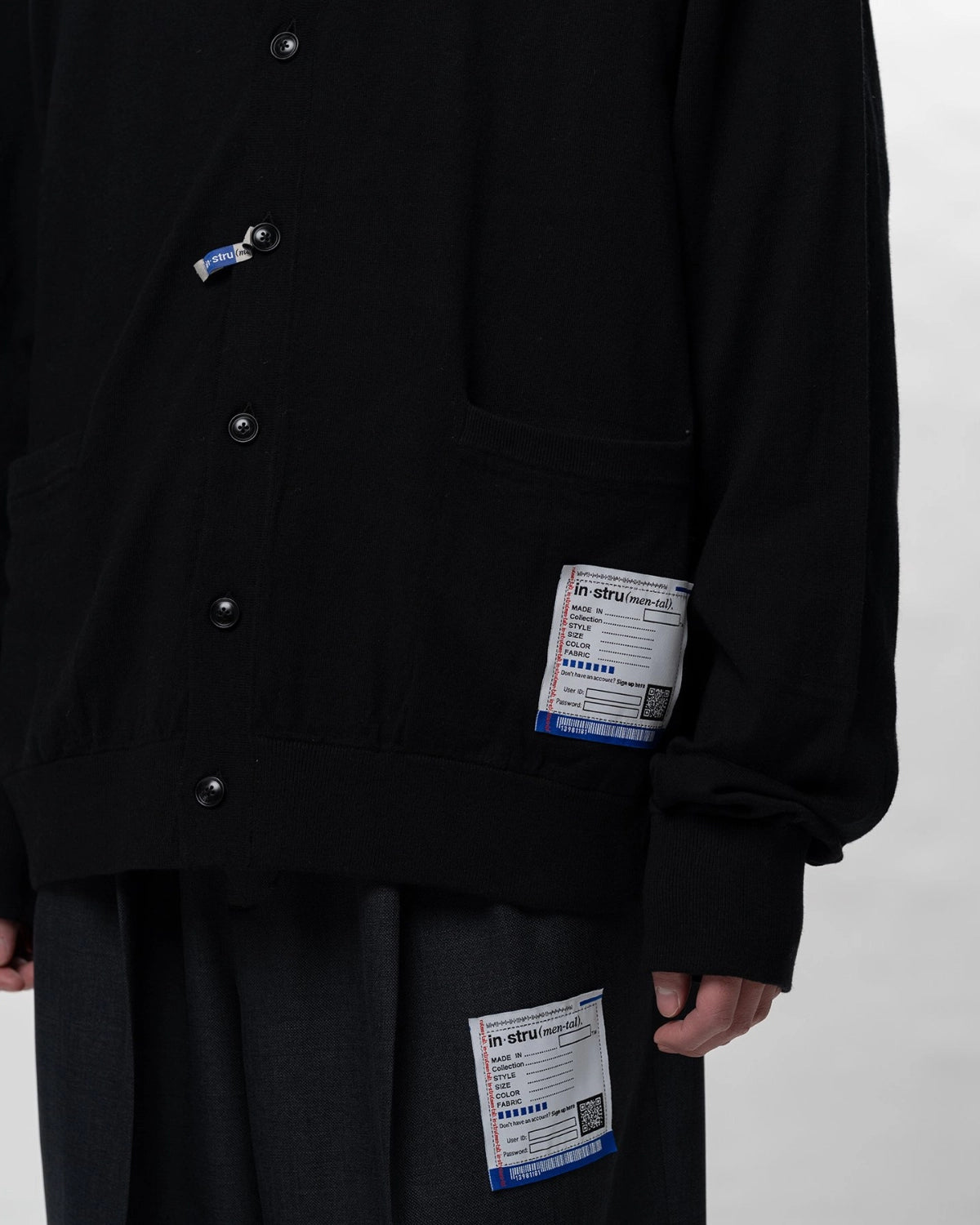 Maison MIHARA YASUHIRO in・stru(men-tal). / High Gauge Knit Cardigan (I16CD591)