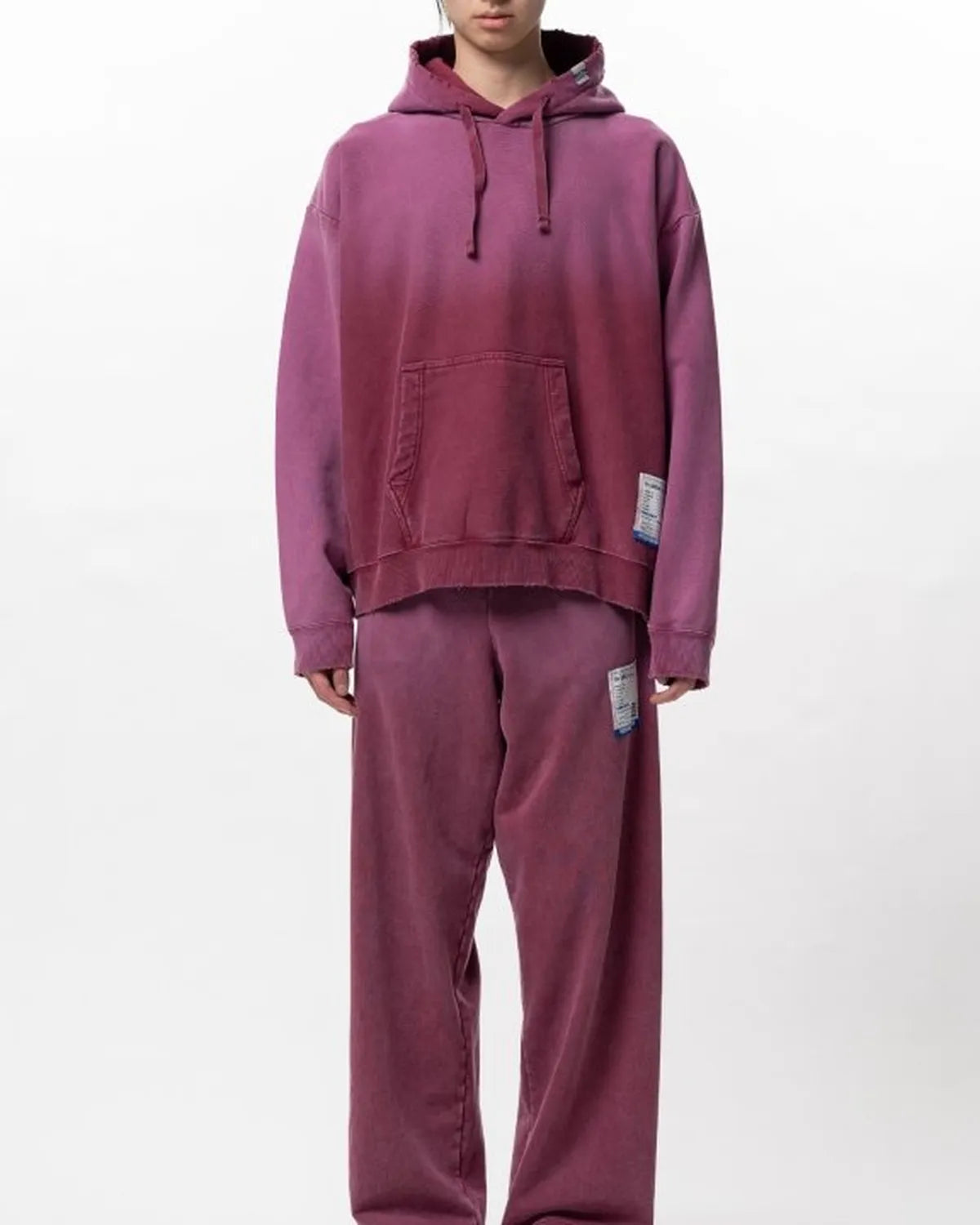 Maison MIHARA YASUHIRO in・stru(men-tal). / Sun Faded Like Distressed Hoodie (I16HD561)