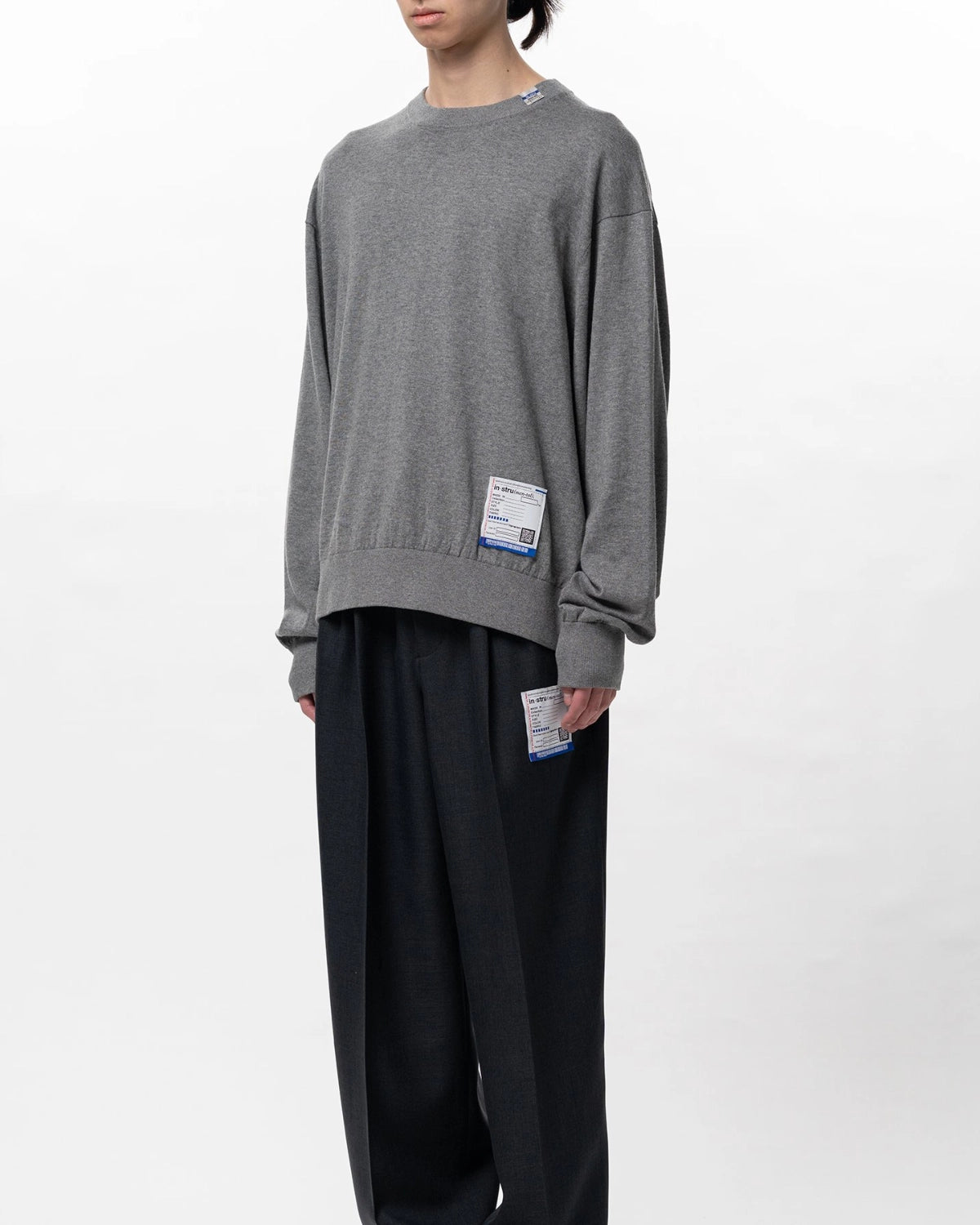 Maison MIHARA YASUHIRO in・stru(men-tal). / High Gauge Knit Sweater (I16SW592)