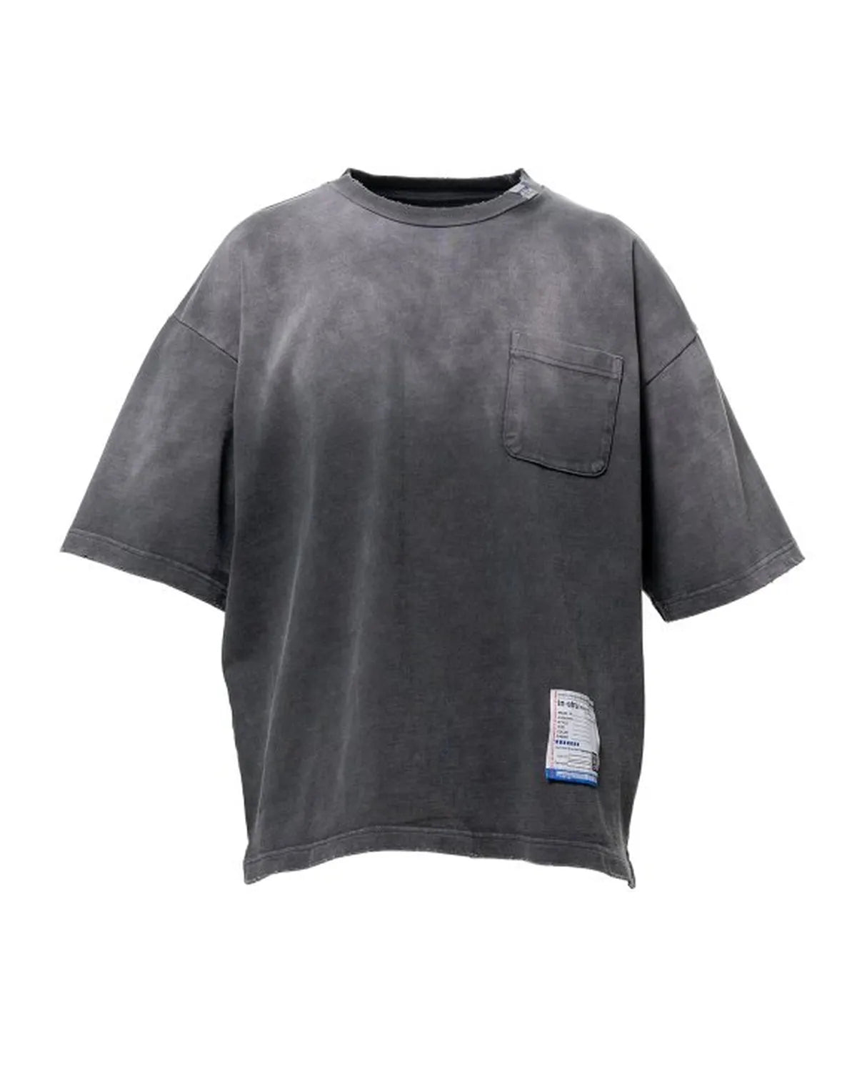 Maison MIHARA YASUHIRO in・stru(men-tal). / Sun Faded Like Distressed Pocket T-shirt (I16TS571)