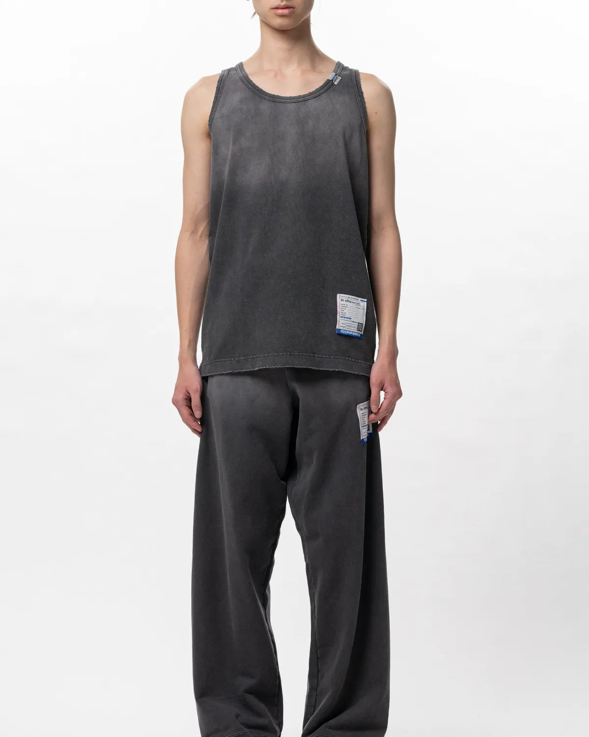 Maison MIHARA YASUHIRO in・stru(men-tal). / Sun Faded Like Distressed Tanktop (I16TT572)