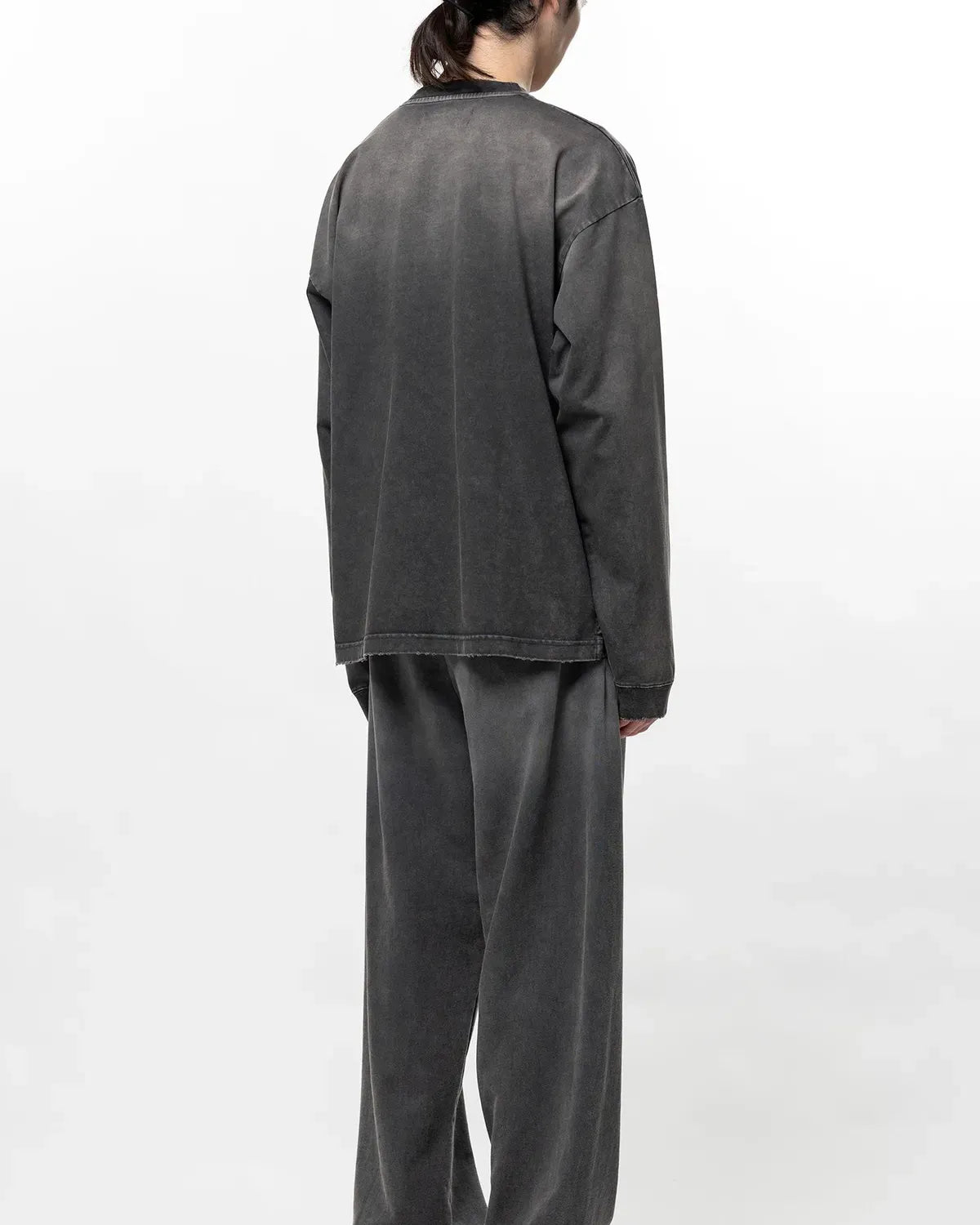 Maison MIHARA YASUHIRO in・stru(men-tal). / Sun Faded Like Distressed Long Sleeve T-Shirt (I17LT525)