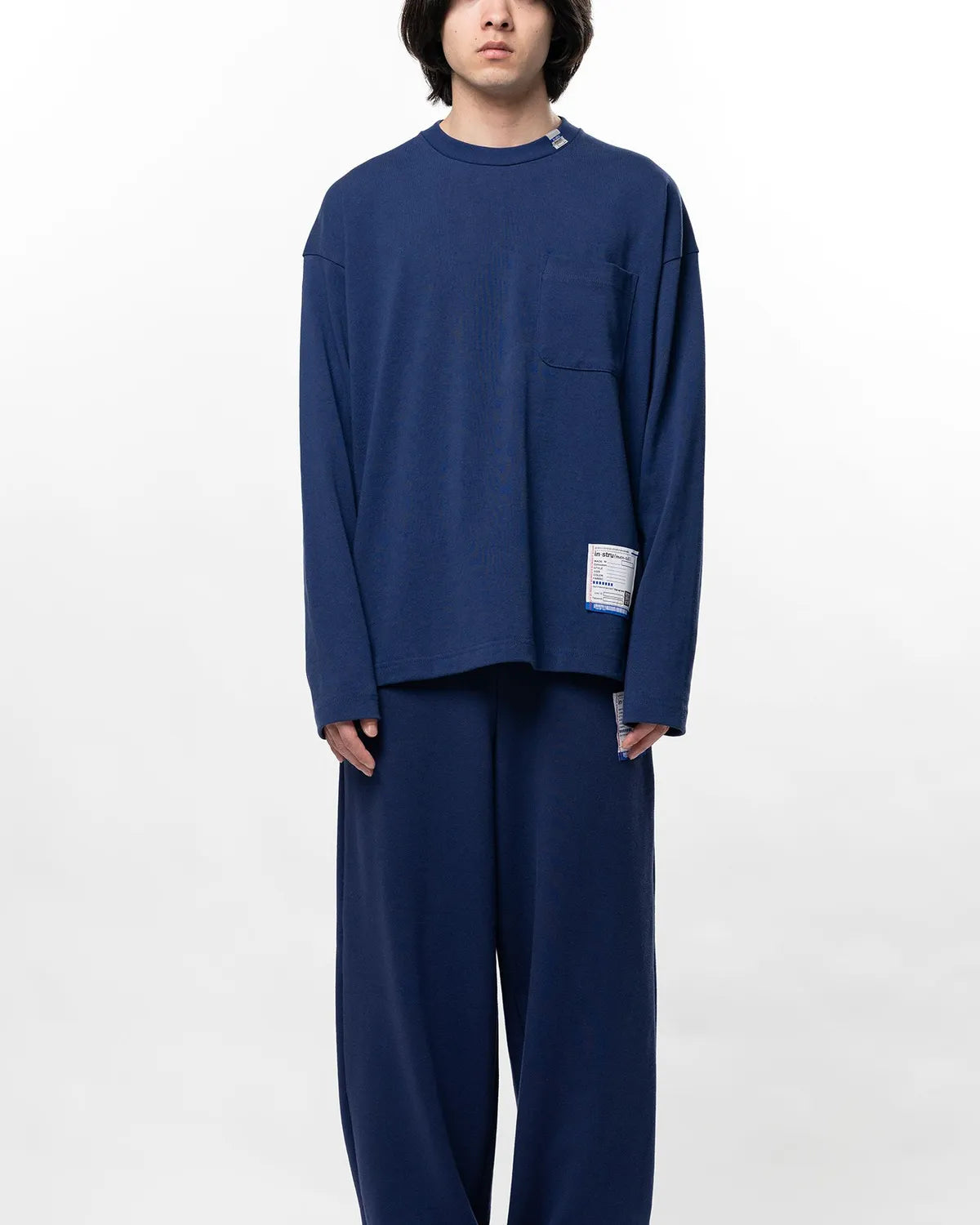 Maison MIHARA YASUHIRO in・stru(men-tal). / Heavy Weight Jersey Pocket Long-sleeve T-shirt (I17LT536)