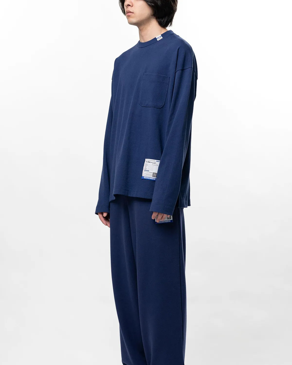 Maison MIHARA YASUHIRO in・stru(men-tal). / Heavy Weight Jersey Pocket Long-sleeve T-shirt (I17LT536)