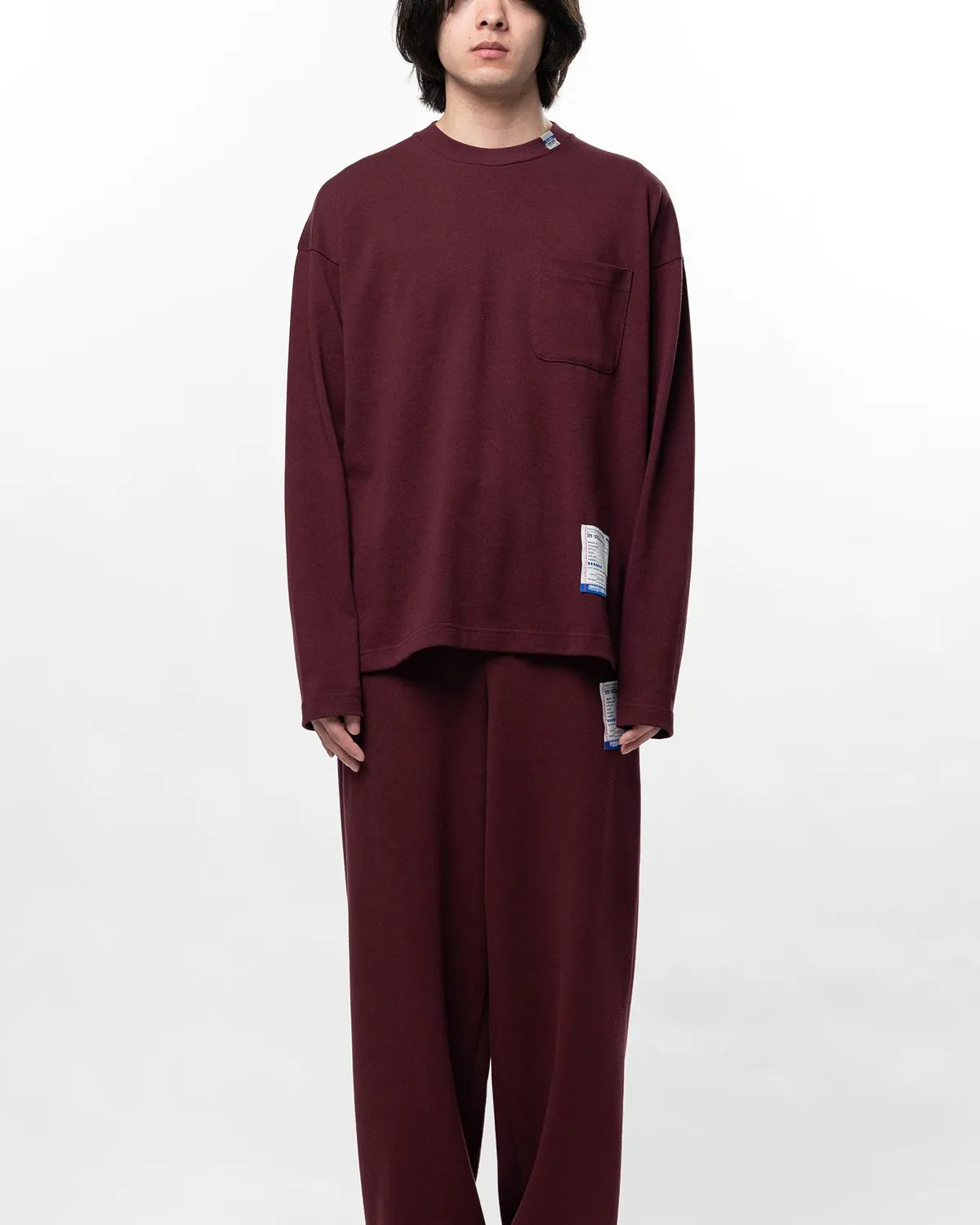 Maison MIHARA YASUHIRO in・stru(men-tal). / Heavy Weight Jersey Pocket Long-sleeve T-shirt (I17LT536)