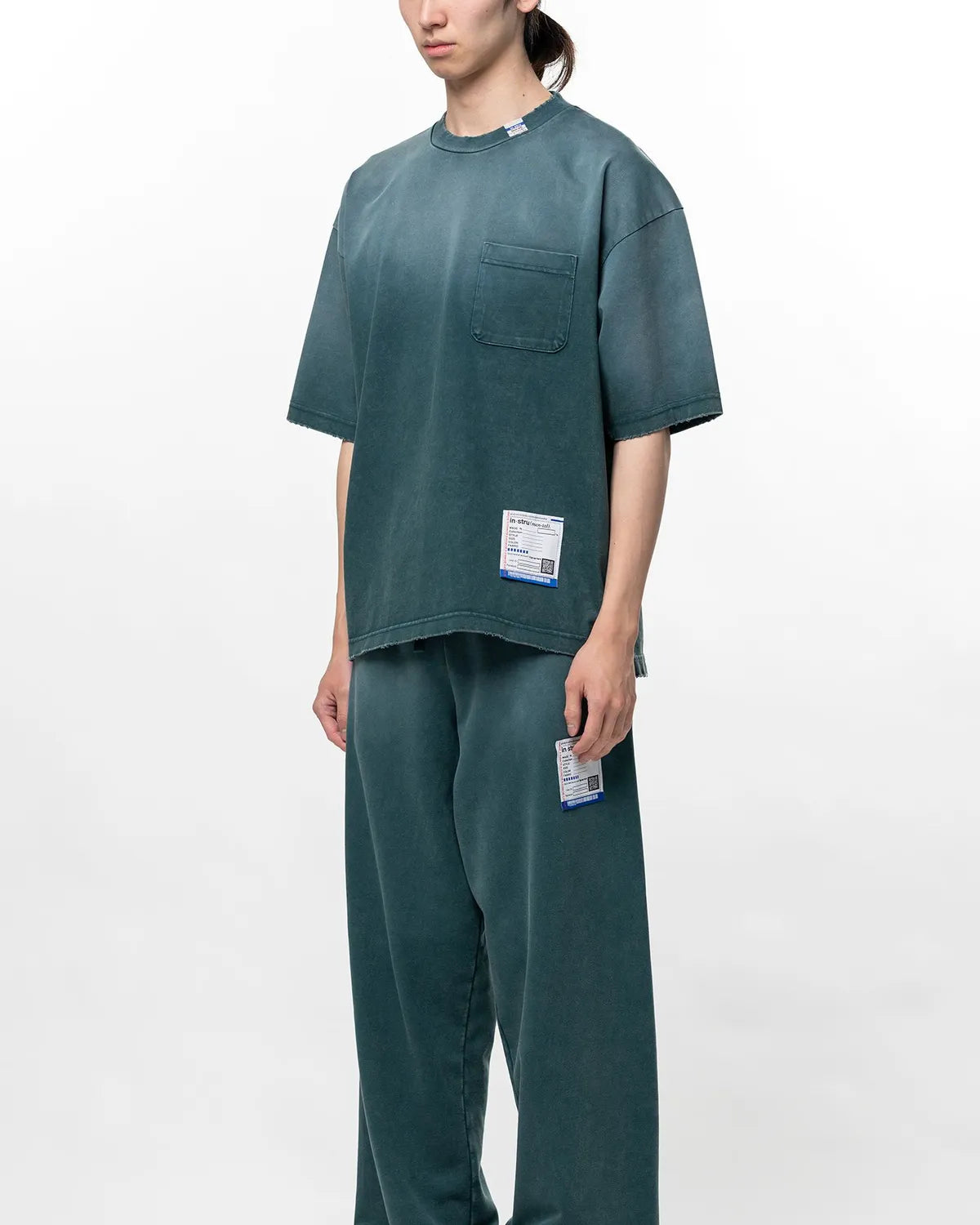 Maison MIHARA YASUHIRO in・stru(men-tal). / Sun Faded Like Distressed T-Shirt (I17TS526)