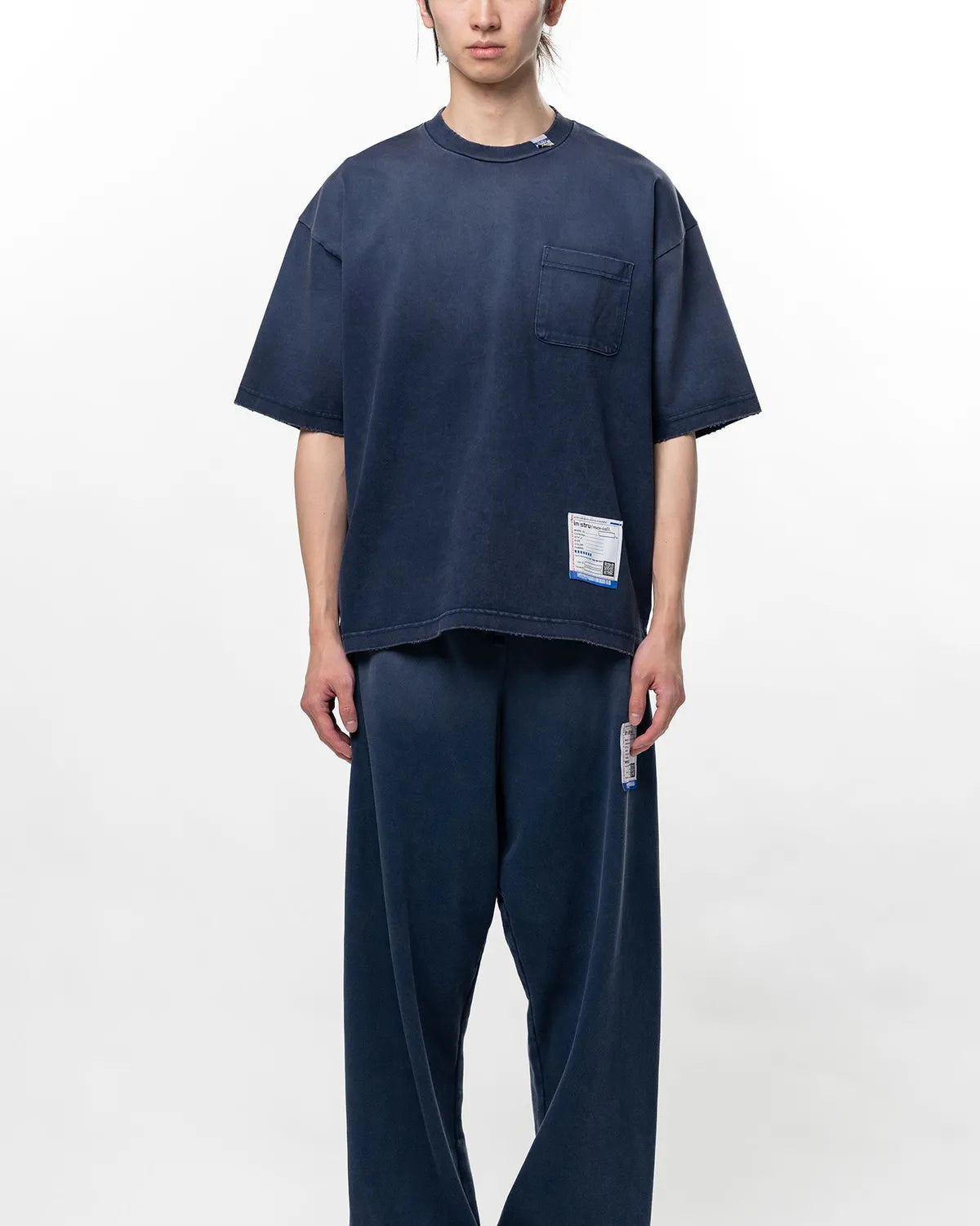Maison MIHARA YASUHIRO in・stru(men-tal). / Sun Faded Like Distressed T-Shirt (I17TS526)