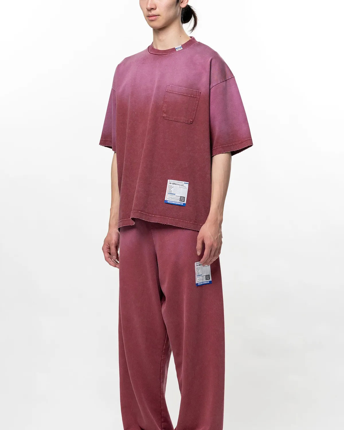 Maison MIHARA YASUHIRO in・stru(men-tal). / Sun Faded Like Distressed T-Shirt (I17TS526)
