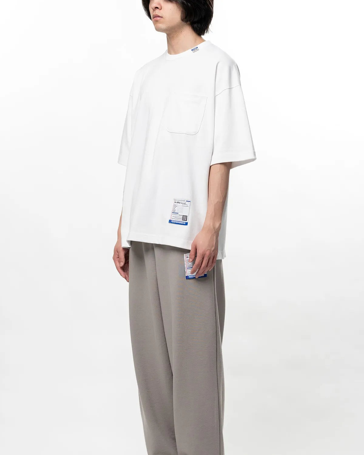 Maison MIHARA YASUHIRO in・stru(men-tal). / Heavy Weight Jersey Pocket T-shirt (I17TS537)