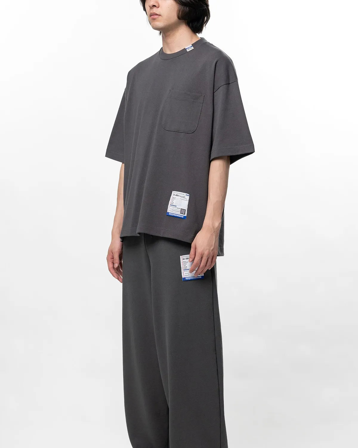 Maison MIHARA YASUHIRO in・stru(men-tal). / Heavy Weight Jersey Pocket T-shirt (I17TS537)