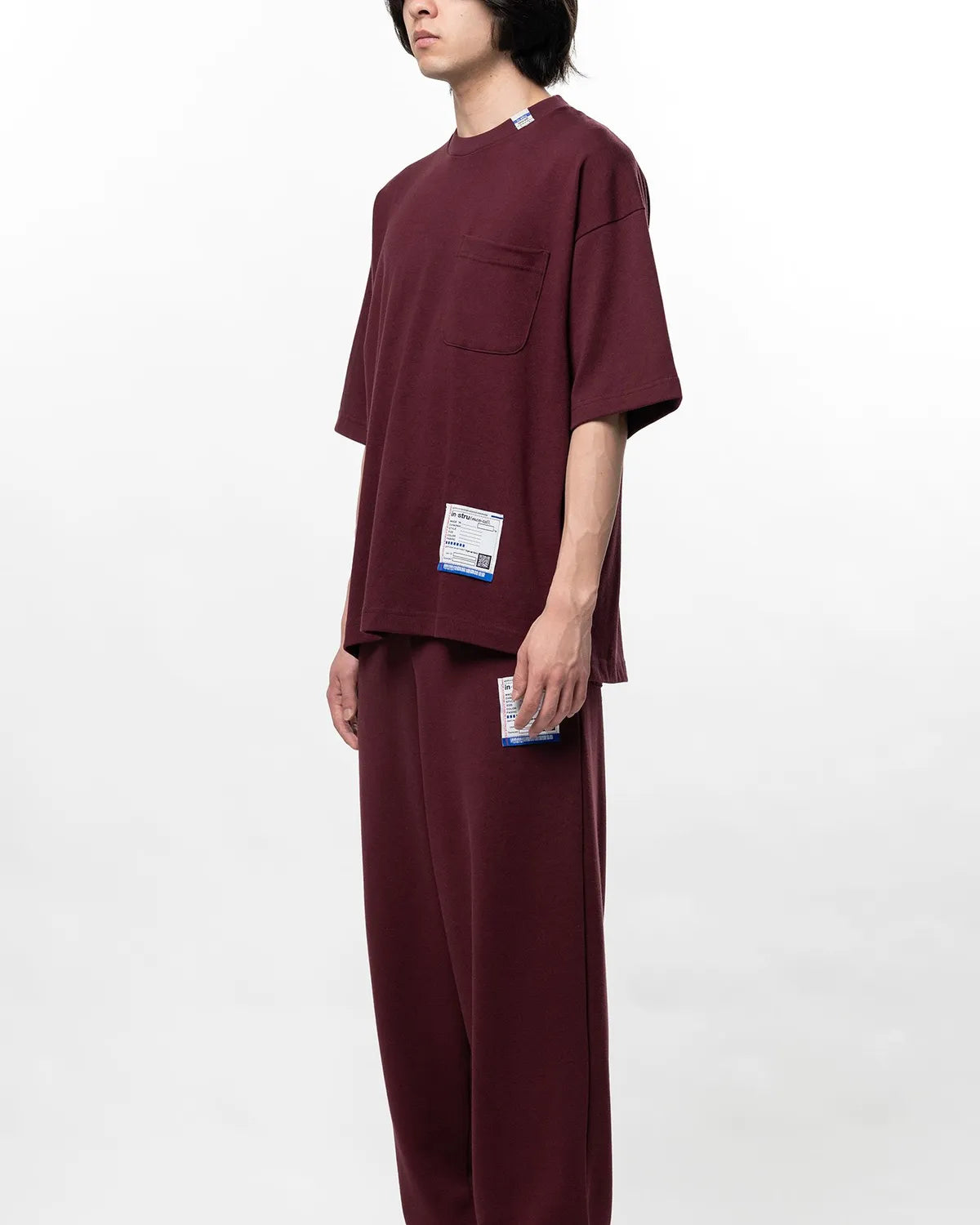 Maison MIHARA YASUHIRO in・stru(men-tal). / Heavy Weight Jersey Pocket T-shirt (I17TS537)