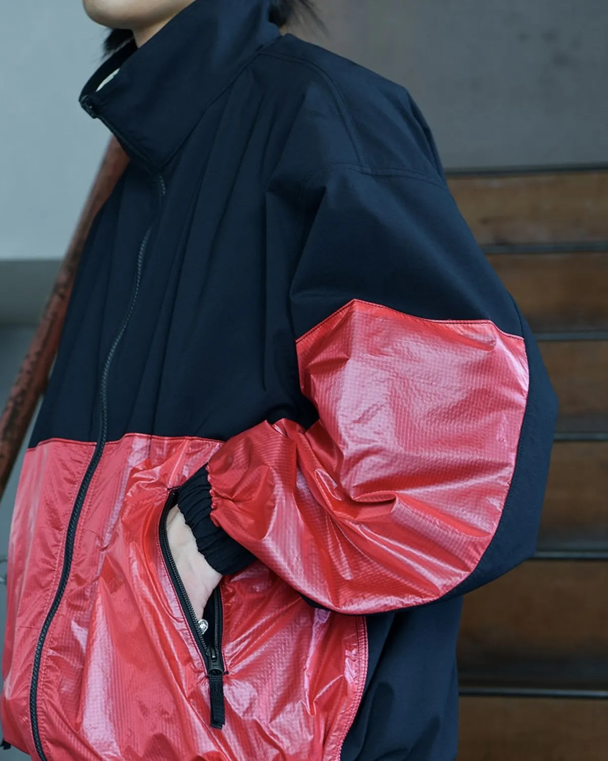 N.HOOLYWOOD TEST PRODUCT EXCHANGE SERVICE / REVERSIBLE JACKET (9261-BL02-002)