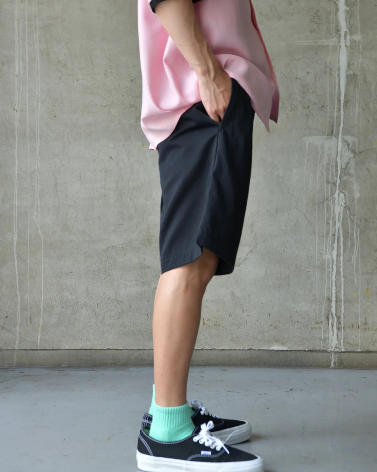 WACKO MARIA × SOLBIATI / DOUBLE PLEATED SHORT TROUSERS (26SS-WMP-PT11)