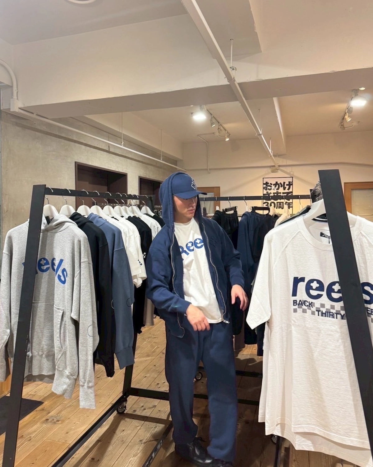 Reels / "CREW NECK TEE" J.B. Voice inc. EXCLUSIVE (RE25RG-KT010)