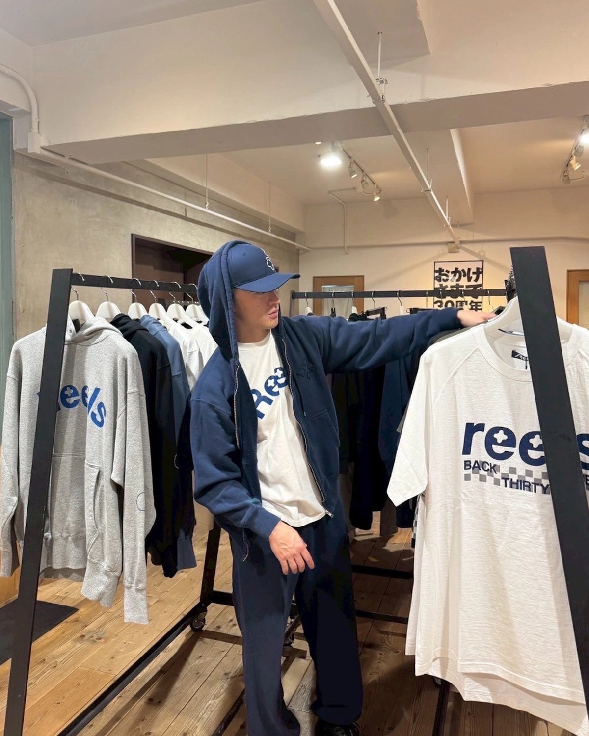 Reels / "CREW NECK TEE" J.B. Voice inc. EXCLUSIVE (RE25RG-KT010)