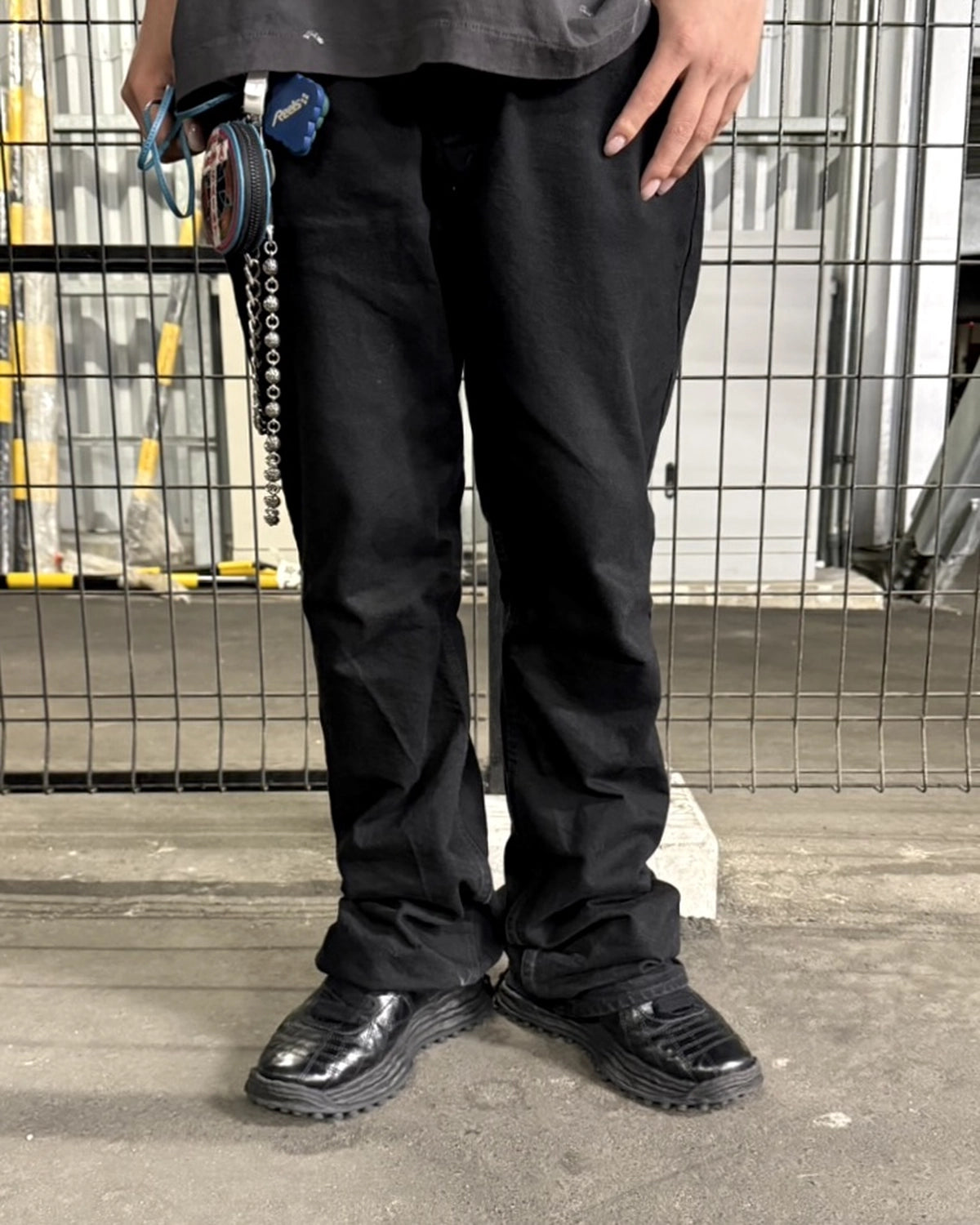SAINT Mxxxxxx × blackmeans / COIN CASE CROSS (SM-MK1-0000-C58)