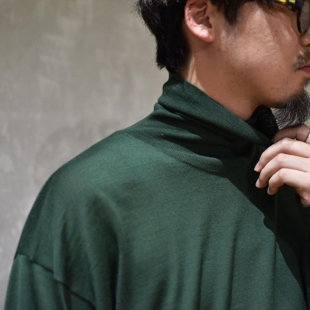 FreshService/TECH HIGH GAUGE HIGH NECK KNIT