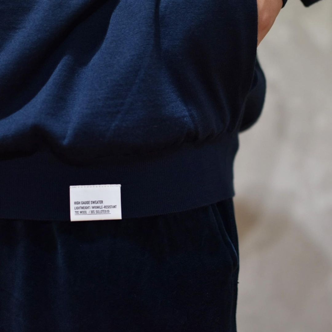 FreshService/TECH HIGH GAUGE HIGH NECK KNIT