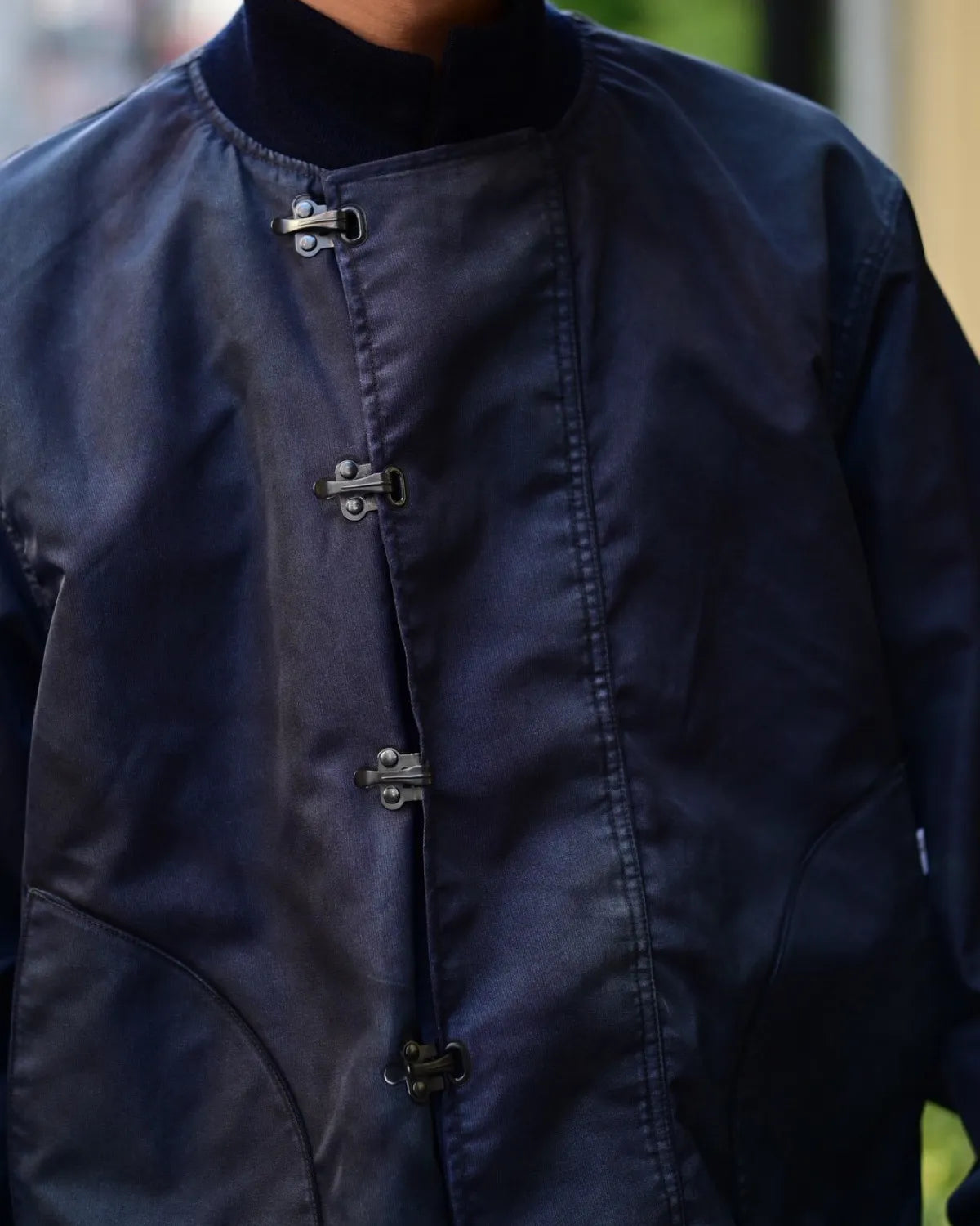 eYe JUNYA WATANABE MAN × New Manual / ナイロンツイル 転写プリント New Manual Wネーム (WQ-J905-100)