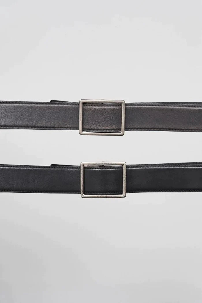 Graphpaper / Graphpaper Holeless Leather Classic Belt