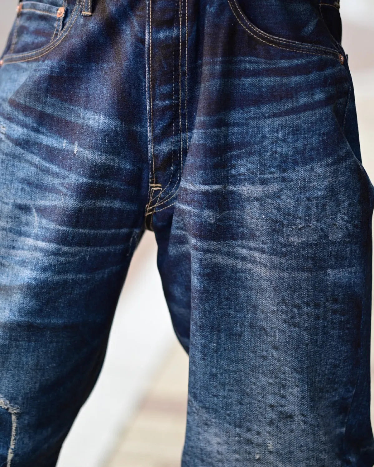 eYe JUNYA WATANABE MAN × New Manual / 綿ナイロンツイル 転写プリント New Manual Wネーム (WQ-P903-100)