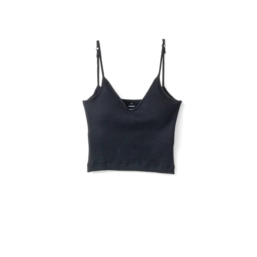 Graphpaper / American Sea Island Cotton Short Camisole (GL241-70125B)