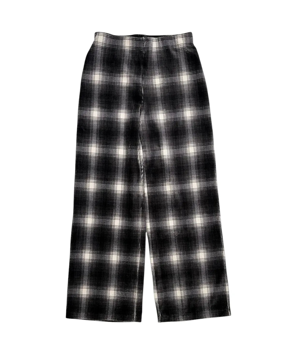 PHEENY / Ombre Check Stretch Corduroy Wide Pants (PA26-CS16)