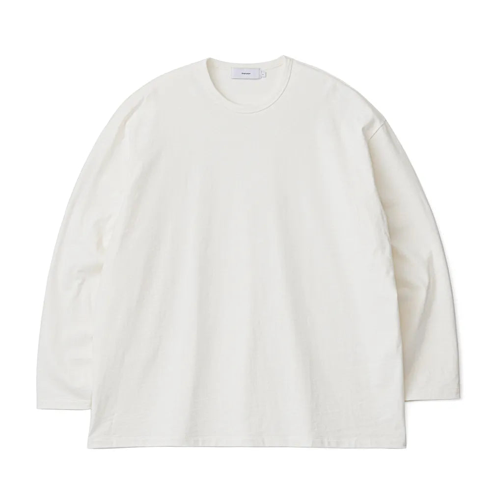 Graphpaper の Recycled Cotton Jersey L/S Tee