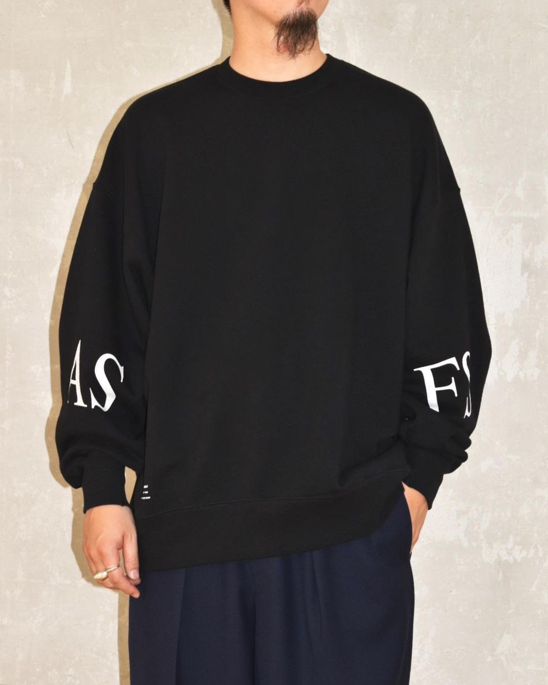 FreshService / AS × FS LIGHT OZ CREW NECK SWEAT (FSW-23-SW_228AS)