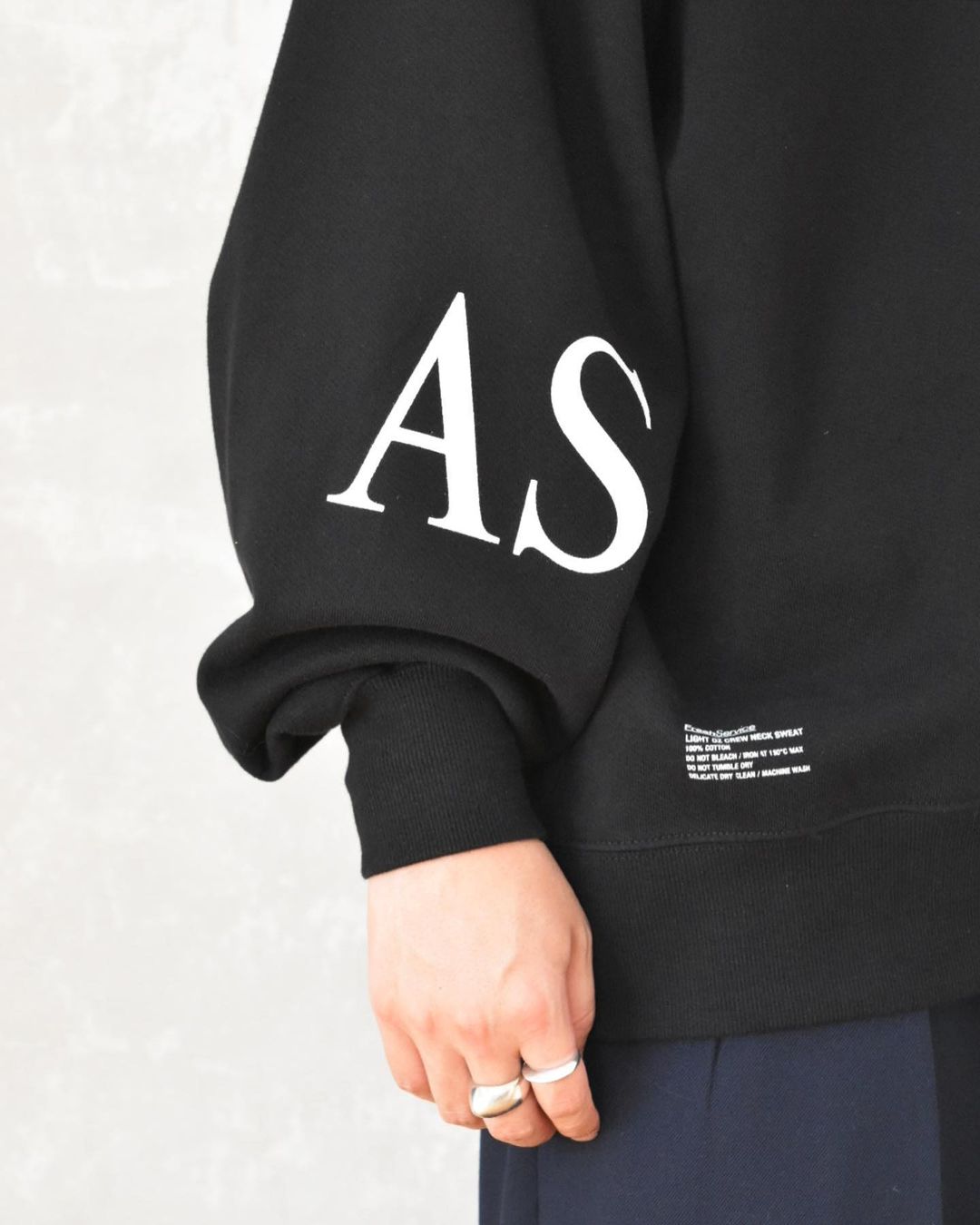 FreshService / AS × FS LIGHT OZ CREW NECK SWEAT