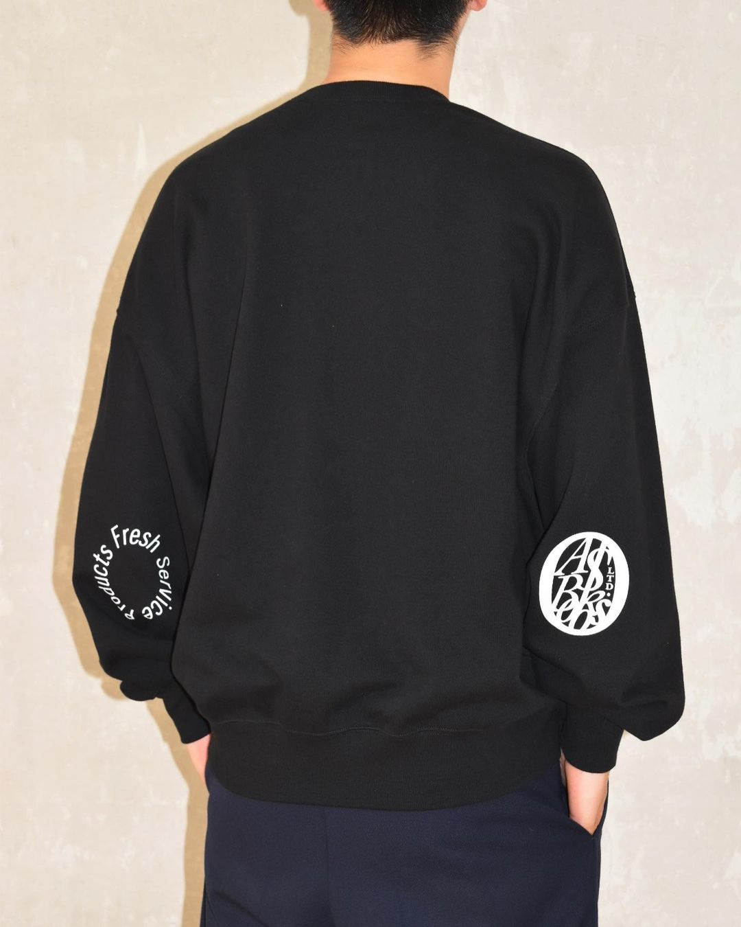 FreshService / AS × FS LIGHT OZ CREW NECK SWEAT (FSW-23-SW_228AS)