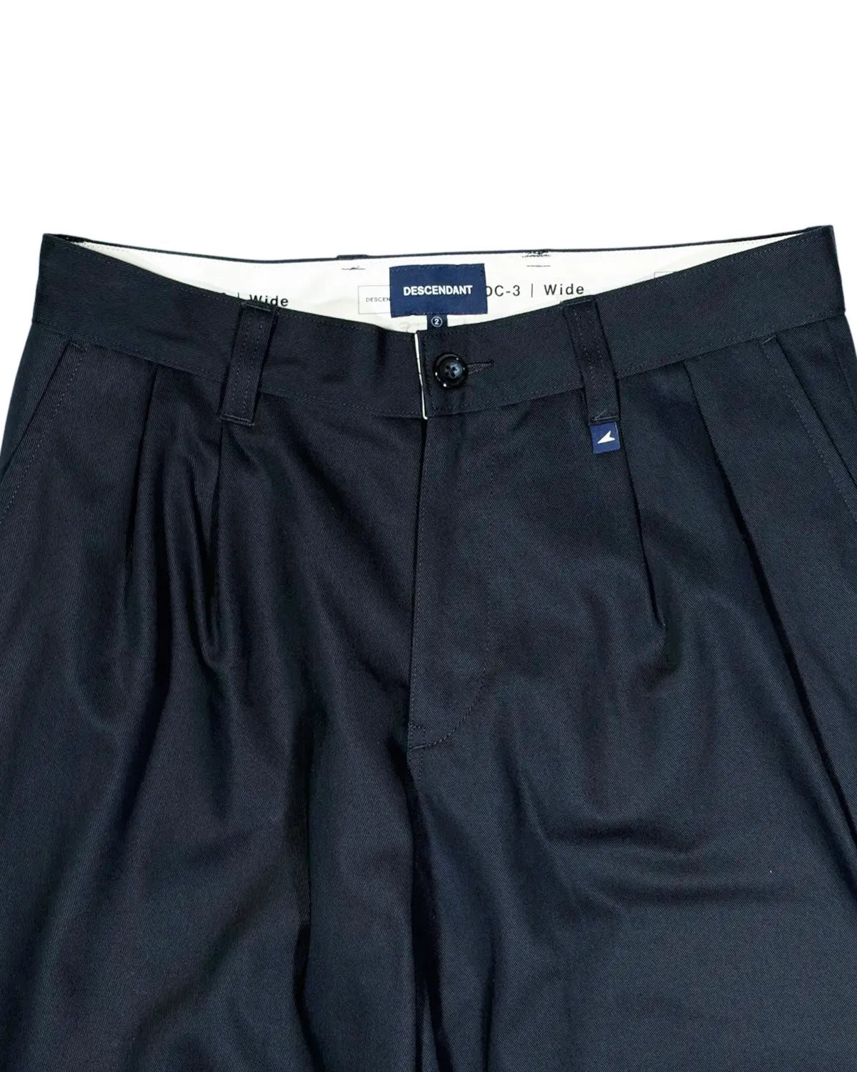 DESCENDANT / DC-3 ORGANIC COTTON TWILL TROUSERS (262TQDS-PTM01)