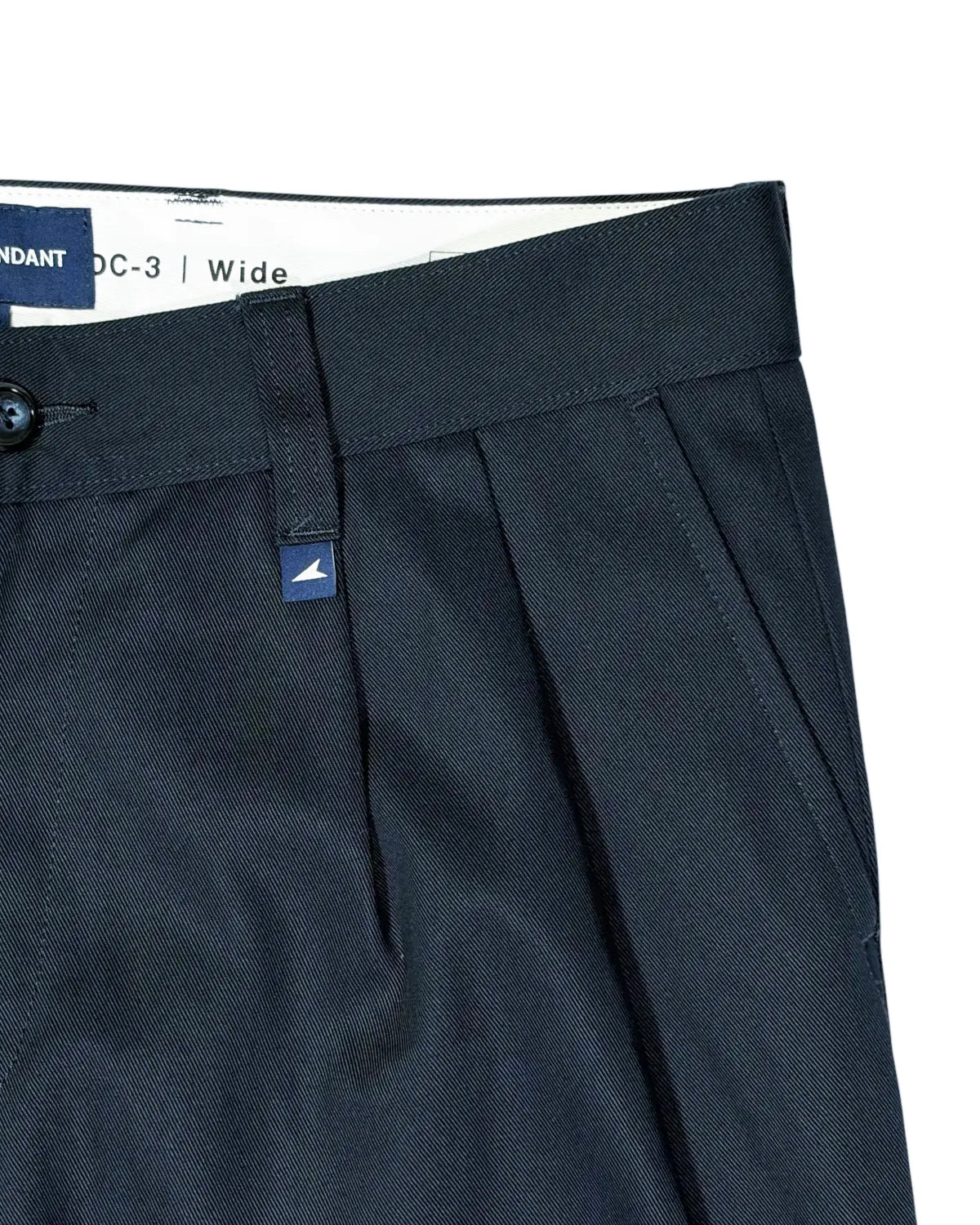 DESCENDANT / DC-3 ORGANIC COTTON TWILL TROUSERS (262TQDS-PTM01)