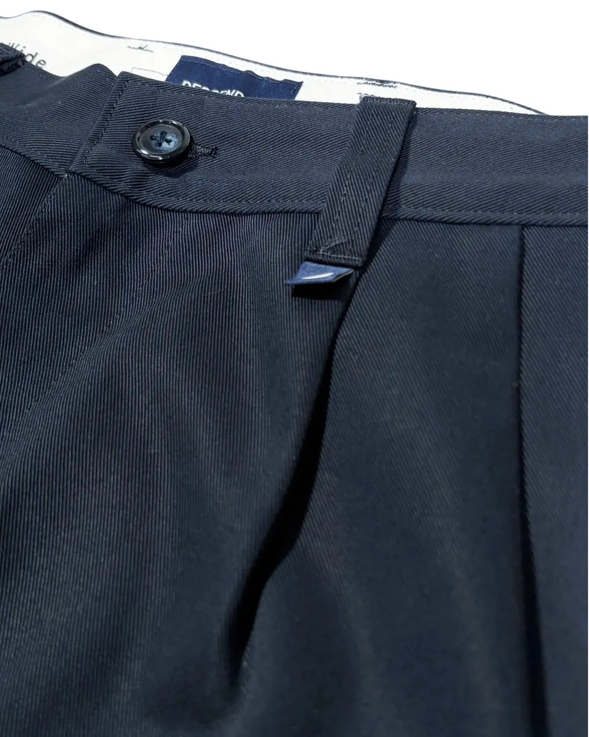 DESCENDANT / DC-3 ORGANIC COTTON TWILL TROUSERS (262TQDS-PTM01)