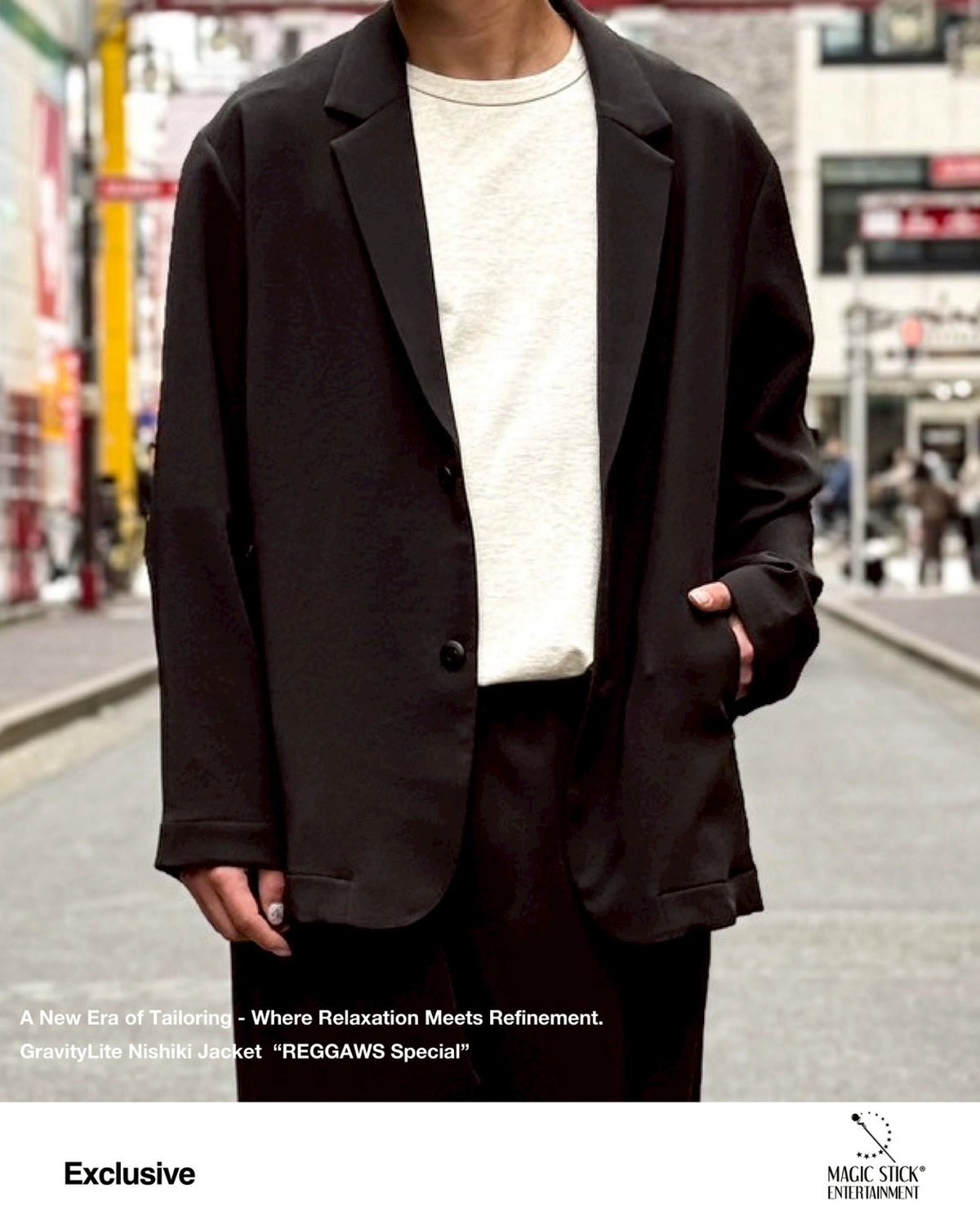 MAGIC STICK (※EXCLUSIVE )  / GravityLife Nishiki Jacket "REGGAWS Special" (25SS-MS-RGW-001)