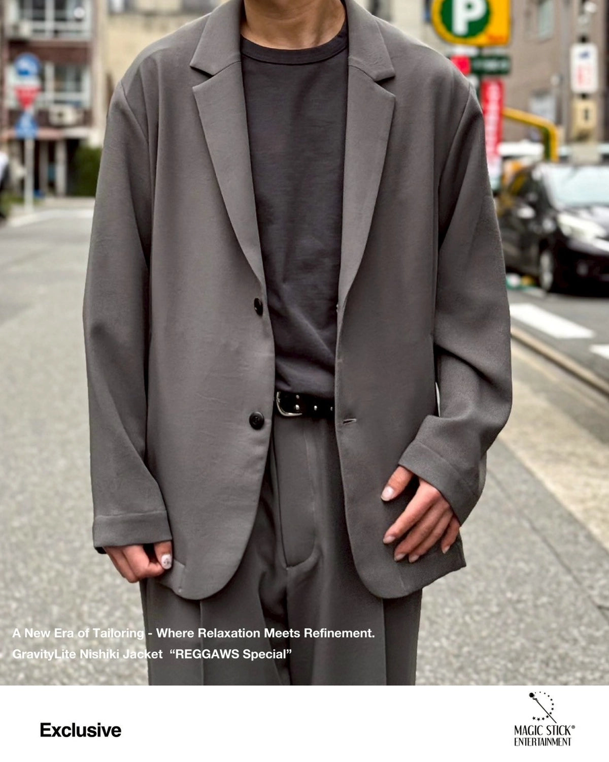 MAGIC STICK (※EXCLUSIVE )  / GravityLife Nishiki Jacket "REGGAWS Special" (25SS-MS-RGW-001)