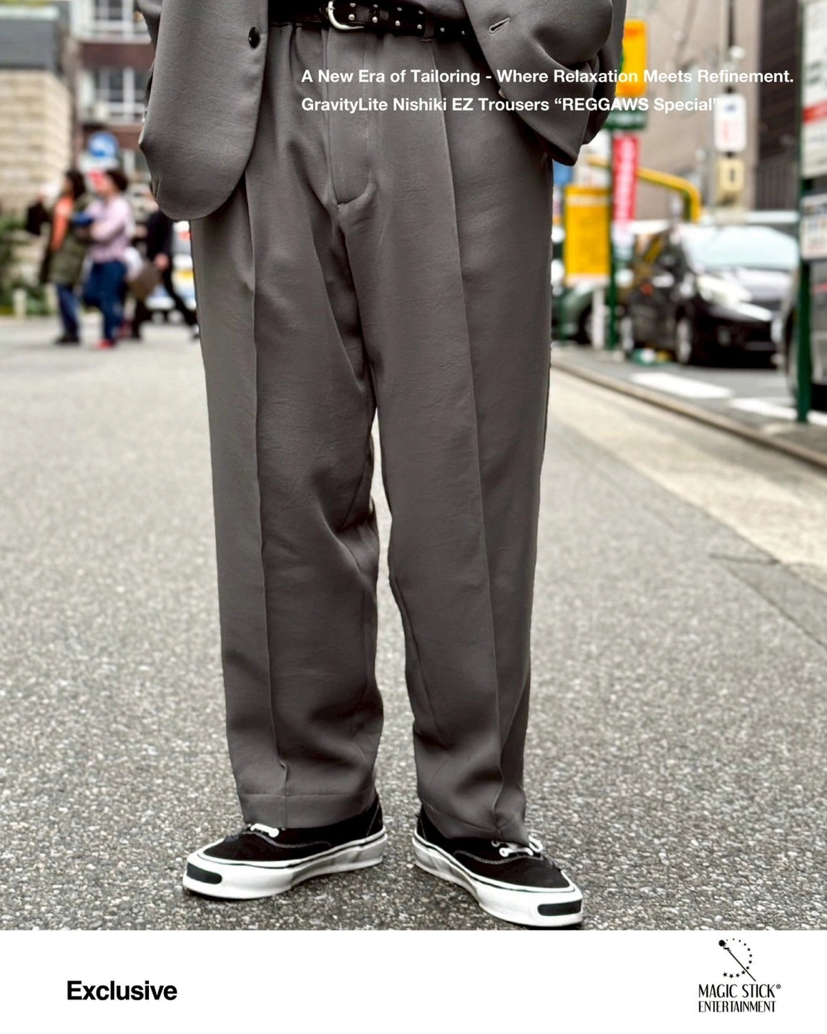 MAGIC STICK (※EXCLUSIVE )  / GravityLife Nishiki Pants "REGGAWS Special" (25SS-MS-RGW-002)