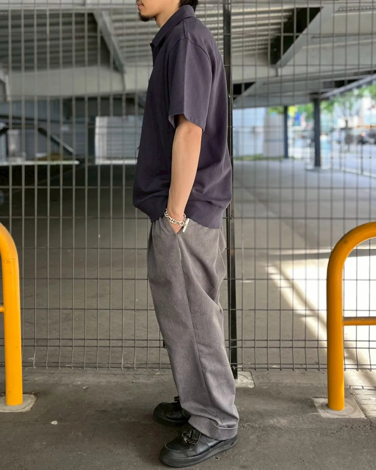 SEQUEL / SWEAT POLO SHIRT (SQ-26SS-CS-05)